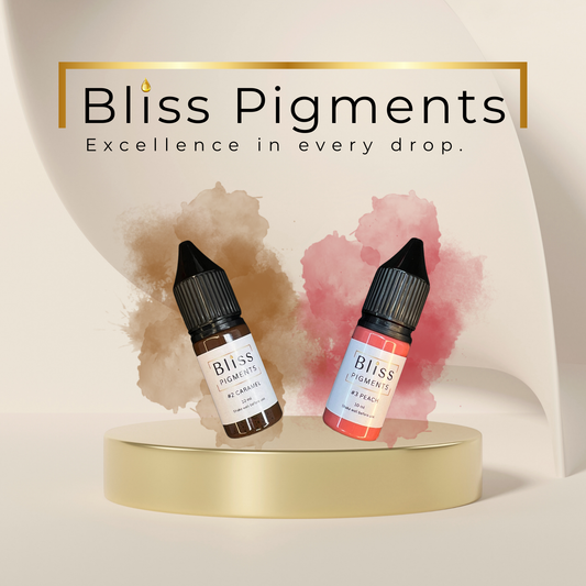 Bliss Pigments wasn't just created – it was born from necessity, perfected with one mission in mind: making permanent makeup artistry accessible to everyone.
